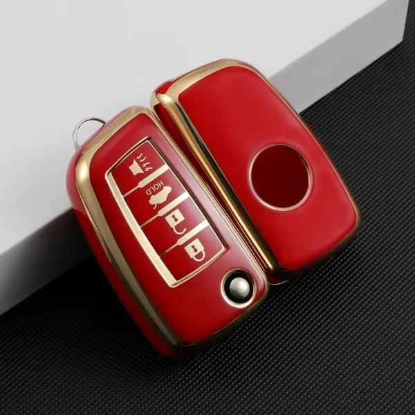 Shell for Nissan Qashqai J11 Juke Xtrail Sunny Cefiro A32 For Qashqai Switch 2020 2/3/4 Buttons TPU Car Key Case Cover Keychain - Image 6