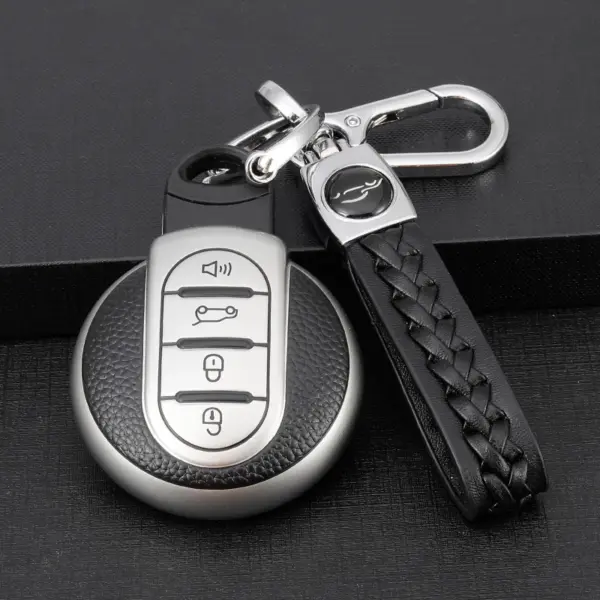 Shell Fob TPU Car Key Case Cover Keychain For BMW Mini COOPERS ONE JCW S Roadster F56 F55 F54 F57 F60 R55 R56 R57 R58 R59 R60 - Image 4