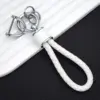 white keychain 1