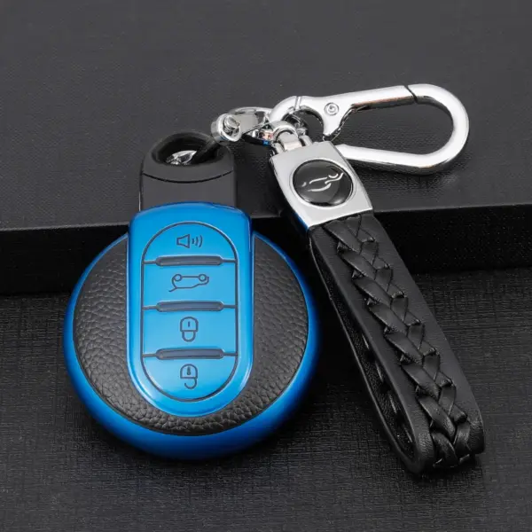 Shell Fob TPU Car Key Case Cover Keychain For BMW Mini COOPERS ONE JCW S Roadster F56 F55 F54 F57 F60 R55 R56 R57 R58 R59 R60 - Image 3