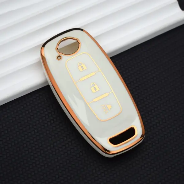 Shell Fob Accessories For Nissan X-trail T33 Qashqai 2022 J12 Ariya Altima Teana 2022 2023 2023 Juke Soft TPU Car Key Case Cover - Image 5