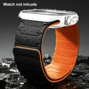 Strap For Apple Watch ultra 2 Band 49mm 45mm 44mm 40mm 42mm 46mm 41mm Magnetic Silicone Bracelet IWatch Series 12 11 10 SE 9 8 7