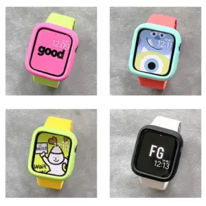 Case+Sport Strap For Apple Watch Band 45mm Ultra 2 49mm 40 44 41 42mm Silicone Engraved Bracelet iWatch Series 10 9 8 7 SE 4 5 6