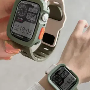 Silicone Case+Strap for Apple Watch Ultra3 49mm Series 11/10 42mm 38 44mm 40mm 45mm 41mm Bracelet Cover for iWatch Series 8 9 7