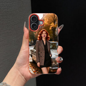 Phone Case: Custom Jelly Phone Case, Suitable for iPhone 17, 16, 15, 14, 13, 12, 11, 7, X, XR, XS MAX, AIR, PLUS, PRO, PRO MAX. Drop-proof, Shock-resistant, Personalized Two-in-one Phone Case. DIY Custom Personalized Phone Case. Unisex Phone Case.