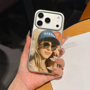 Custom Phone Case, Epoxy Resin Two-in-One Backplate, Acrylic Couple Photo Custom Phone Case with Your Own Design. Suitable for iPhone 17/16/15/14/13/12/11/Pro Max/Plus. Have Your Own Unique Phone Case, a Special Custom Gift