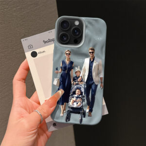 iPhone Custom Phone Case for The Latest Models in 2025, Featuring Colorful Wave Patterns That Are Soft And Shock-Resistant